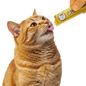 Fábrica personalizada al por mayor comida húmeda pollo cangrejo sabores gato golosinas tiras naturales para gatos bocadillos gato golosinas lamibles - Product Image 6