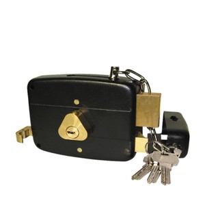 אמצע מזרח שוק 540 דלת מנעול 120mm שחור רים מנעול אפריקאי אבטחת דלת רים מנעול - Product Image 3