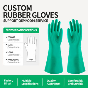 Custom <strong>Nitrile</strong> <strong>Gloves</strong> Household <strong>Gloves</strong> Industrial Chemical <strong>Nitrile</strong> Work <strong>Gloves</strong> For Work - Product Image 2
