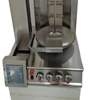 Coupe automatique de machine de shawarma de gaz et électrique de cuisine de restaurant du Moyen-Orient