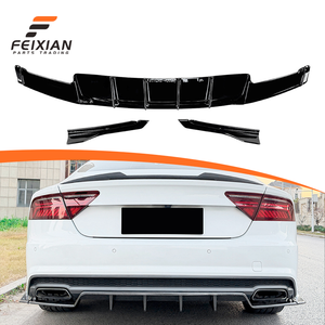 Prezzo all'Ingrosso NUOVO per <span class=keywords><strong>Audi</strong></span> A7 C7 2015-2017 Sline Stile M4 Spoiler Posteriore Angolare Tuning FEIXIAN - Product Image 1