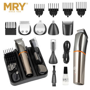 MRY - Juego de Cortadora de Pelo Eléctrica Inalámbrica Recargable 5 en 1, Afeitadora, Recortadora de Barba para Hombre, Juego de Recortadora de Pelo Profesional para Barbería - Product Image 5