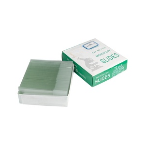 สไลด์กล้องจุลทรรศน์ 25.4x76.2 มม. กระจกใสขอบเจียร 50 ชิ้น สำหรับใช้ในห้องปฏิบัติการ - Product Image 5