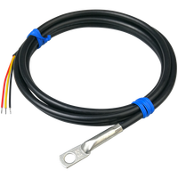 Sonde de température à montage en surface DS18B20 avec fil RVVP de haute qualité, embout à sertir à froid et sonde perforée