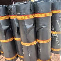 Membrane d'étanchéité auto-adhésive en bitume SBS Jianda pour sous-couche de toiture, rouleaux en polyester PE de 10 m de long, pour usage en appartement, résistant aux UV