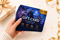 Cartes de jeu de société personnalisées, cartes flash éducatives et cartes à jouer, impression de cartes cadeaux Robux Roblox, recharge de cartes intelligentes