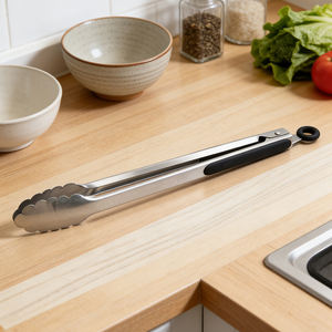 Pinze da Cucina Ergonomiche in Metallo Resistenti al Calore per Barbecue, con Blocco di Sicurezza, Ideali per Alimenti <span class=keywords><strong>e</strong></span> Grigliate - Le Più Vendute - Product Image 5