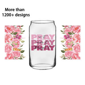 Autocollants UVDTF pour gobelets 9,5*4,3 pouces, motifs Halloween, Citrouille, Thanksgiving, Noël, Transferts UV DTF pour gobelets - Product Image 5