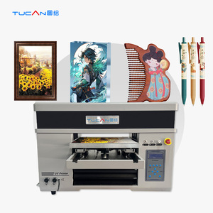 紫外dtf和紫外平板打印机一体机，用于几乎所有类型的介质打印2头xp600打印头 - Product Image 2