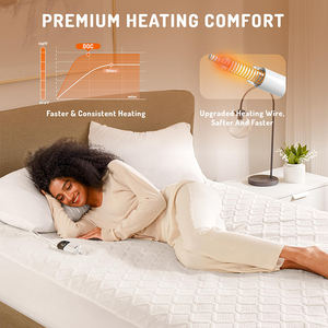 Su misura di grandi dimensioni Multi-zona di riscaldamento sotto coperta PTC + NTC protezione materasso elettrico - Product Image 5