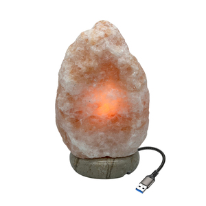 Lampe en sel de l'Himalaya 100% pur, artisanat naturel de haute qualité, style unique, couleur personnalisée, meilleure qualité, prix abordable. - Product Image 4