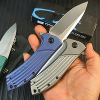 EDC-zakmes zakmes multifunctioneel hoge hardheid zelfverdediging draagbaar fruitmes titaniumlegering outdoor survival