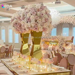 Metal Vase Wedding <b>Table</b> Center Decoration Centerpiece Metal Vase Decoration - Product Image 1