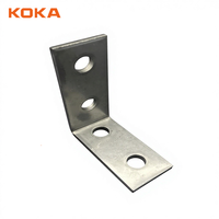 Accessoires de fixation pour profilés, support fendu en acier inoxydable SS304 SS316 pour profilé Unistrut