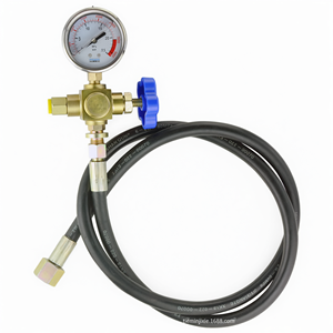Outil de charge de gaz azote carré CQJ 31,5 MPa, dispositif de remplissage d'accumulateurs hydrauliques en acier allié - Product Image 1