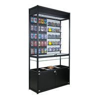 Présentoir de cartes de sport personnalisé verrouillable pour cartes TCG gradées – Vitrine de collection pour cartes à échanger