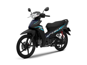 Motocyclette semi-automatique originale Blade 110cc, édition sport, noir mat, économique en carburant, puissance 6,18 kW, vitesse maximale >80 km/h - Product Image 3