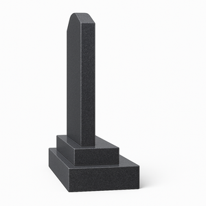 Chất lượng cao phong cách truyền thống đá Granite nghĩa trang tượng đài đánh bóng kết thúc tùy chỉnh OEM/ODM bia mộ di tích an toàn cầu - Product Image 1