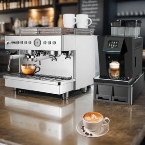 เครื่องชงกาแฟอัตโนมัติแบบดิจิตอลเต็มรูปแบบ หน้าจอสัมผัส ยี่ห้ออเมริกันอเมริกาโน่ สำหรับโรงแรม สำนักงาน คุณภาพเยี่ยม พร้อมจำหน่าย - Product Image 1