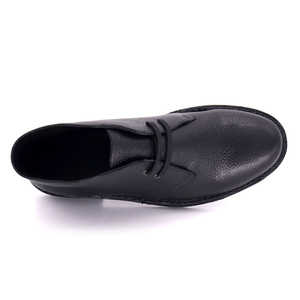 Bottes <span class=keywords><strong>Chukka</strong></span> Classiques pour Hommes en Cuir Véritable, Style Désert à Grands Nervures, Imperméables, Hauteur Cheville avec Fermeture à Lacets - Product Image 4