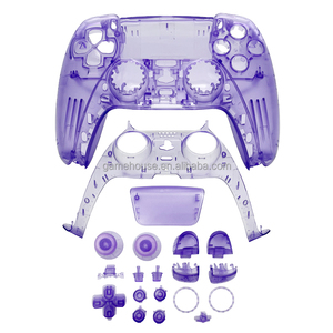 <span class=keywords><strong>Coque</strong></span> de Remplacement Complète Transparente pour Manette <span class=keywords><strong>PS5</strong></span> avec Boutons Clairs - Product Image 5