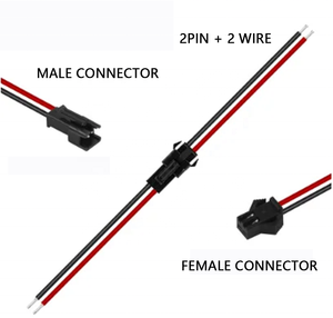 Assortiment de connecteurs électroniques à pas de 2.5mm de la série JST <span class=keywords><strong>SM</strong></span> Positions 2P à 12P et 18P avec faisceaux de câblage pré-sertis - Product Image 2