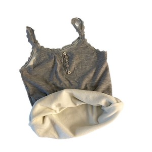 Camisola térmica sexy con espalda de encaje para mujer, autocalentable, con forro polar cálido, gruesa, ajustada, tipo chaleco, prenda exterior, capa base para invierno - Product Image 5