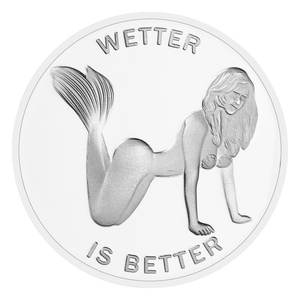 Inci beceriksizlik dalgıçlar birliği koleksiyon altın gümüş kaplama hatıra sikke hatıra parası arayışında aşağı gidiyor - Product Image 6