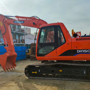 Excavadora de cadenas Doosan Dh150 con cazo de excavación, equipo pesado usado - Product Image 1