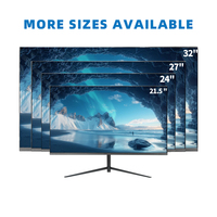 Monitor de Computadora Plano con Amplia Gama de Colores y Monitor para PC para Oficina en Casa y Deportes Electrónicos, 21.5 23.8 27 32 Pulgadas 1080P 2K 4K Venta al por Mayor B2B