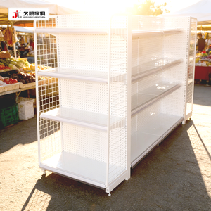 Scaffali Metallici Personalizzati per Supermercati, Espositori a Gondola per Negozi, Alimentari e Supermercati - Product Image 4