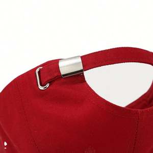 Gorra Deportiva con Corona Estructurada y Forro, Color Liso, Nueva Colección 2024, Logotipo Personalizable, Gorra de Béisbol de Algodón para Hombre y Mujer - Product Image 3