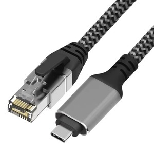 Adaptador <span class=keywords><strong>Ethernet</strong></span> portátil de velocidad Gigabit de 1000Mbps, <span class=keywords><strong>Cable</strong></span> de red RJ45 para Windows para MacBook Chromebook Smart TV - Product Image 3