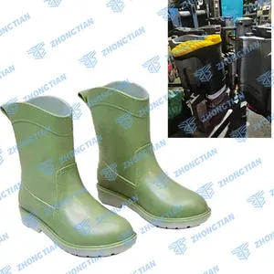 Calçados femininos para fabricação de sapatos, experiência extensiva em pvc, botas de chuva para injeção de ar, máquina de plástico
