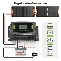 Controlador de carga de panel solar 20A 12V/24V MPPT con batería de iones LI Estabilizador de voltaje de carga de 72 voltios Lista de precios competitivos