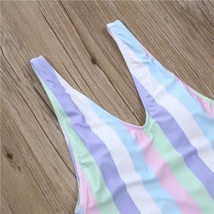 Ensemble bikini micro-bikini taille plus pour femme, séchage rapide, respirant, tissu personnalisé, décolleté dos nu - Product Image 4