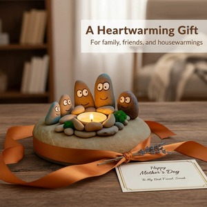 Portavelas de Resina con Diseño de Perro y Dibujos Animados - Soporte para Velas de Resina - Hecho a Mano, Personalizado, OEM, Venta al Por Mayor de Fábrica - Product Image 2