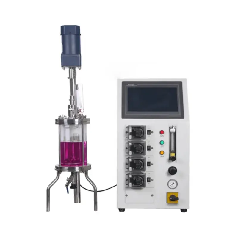 Nhỏ băng ghế dự bị-top văn hóa di động bioreactor Bio lên men bioreactor áp lực cao lên men bioreactor 10L