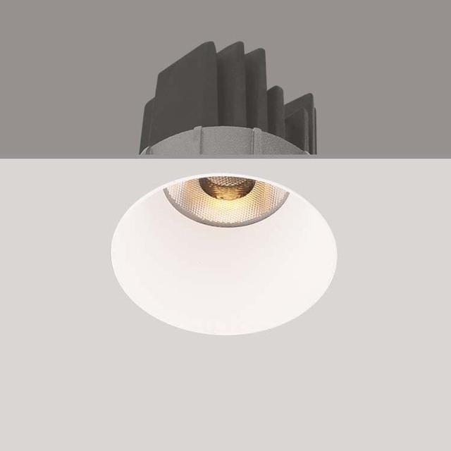 Dim to Warm 7W 10W 13W Commercial Dimmable Cutout 75Mm Smart Antiglare Mini Trimless Recessed COB Led Ceiling Downlight