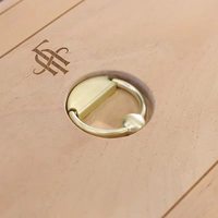 Humidor à cigares personnalisé grande capacité, boîte à cigares cubains en bois de cèdre espagnol, étui de stockage et d'âge pour cigares avec humidification