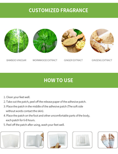 Échantillon Gratuit Meilleure Vente Patch Détox pour les Pieds au Ginseng de Corée - Product Image 5