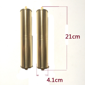 Reloj de pie Keshi decorativo de metal martillado con diseño floral hueco, reloj mecánico colgante liso, accesorios franceses plateados/dorados - Product Image 6