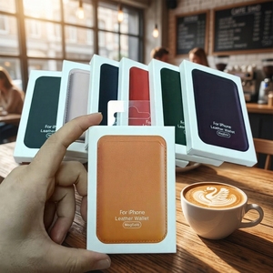 Custodia per telefono in pelle PU di lusso con porta carte magnetico robusto e design business per <span class=keywords><strong>Oppo</strong></span>, personalizzabile con logo - Product Image 6