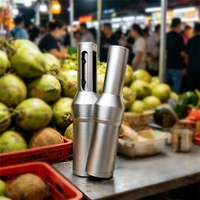 Équipement de pelage électrique robuste pour noix de coco, canne à sucre, taro, citrouille, ananas, melon – Processeur alimentaire industriel