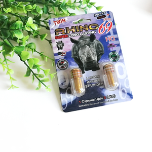 Capsules Rhino 69 pour booster l'énergie masculine avec une formule nutritive à base de plantes naturelles améliorant la durée de l'activité et la sensibilité. - Product Image 4