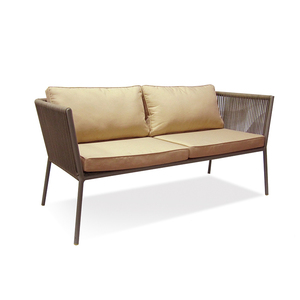 Hiện Đại 4-Trong-1 Nhôm Dệt Mây Sofa Đặt Ngoài Trời Cho Biệt Thự Ăn <span class=keywords><strong>Patio</strong></span> Đồ Nội Thất Sân Vườn - Product Image 4