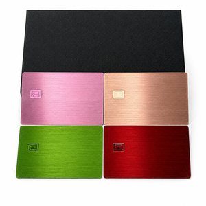 Tarjeta Metálica NFC Personalizada, Resistente al Agua y a la Intemperie, para Negocios y Crédito, 13.56 MHz, Chip 1K, Diseño de Lujo, Modelo 4428 - Product Image 3