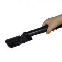 Brosse de nettoyage électrique sans fil pour barbecue, 2600 mAh, style coréen, manche long en plastique, tête rotative améliorée