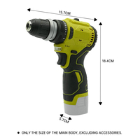 Perceuse-visseuse sans fil sans balais 40 Nm avec multiprотекcion et adaptateur d'angle en option, prise en charge ODM/OEM