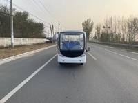Bus touristique classique à quatre roues, électrique, à énergie nouvelle, convertible, 17 places, avec porte, Probox